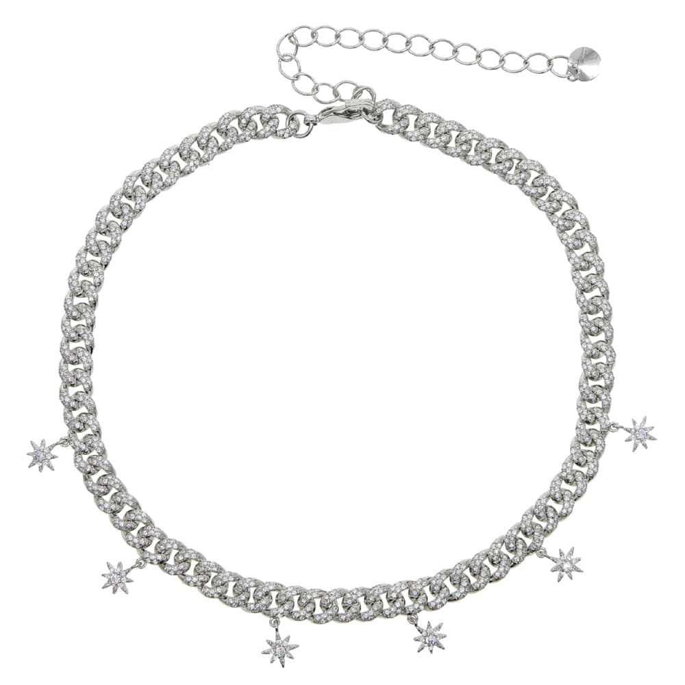 Dainty NorthStar Miami Cuban Link Choker Necklace - Image 3