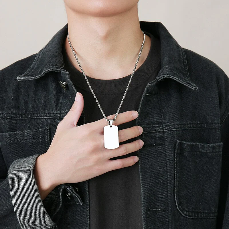Dog Tag Container Urn Necklace - Image 2