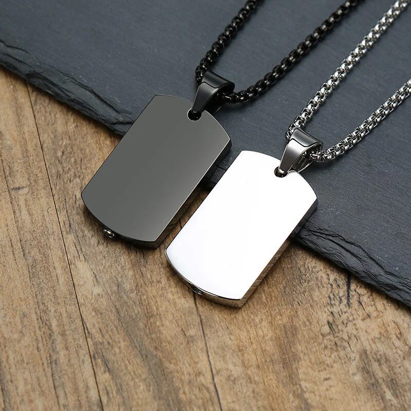 Dog Tag Container Urn Necklace - Image 4