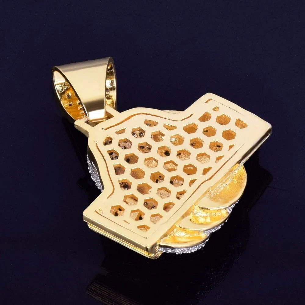 Dollar on hand Pendant Necklace - Image 4