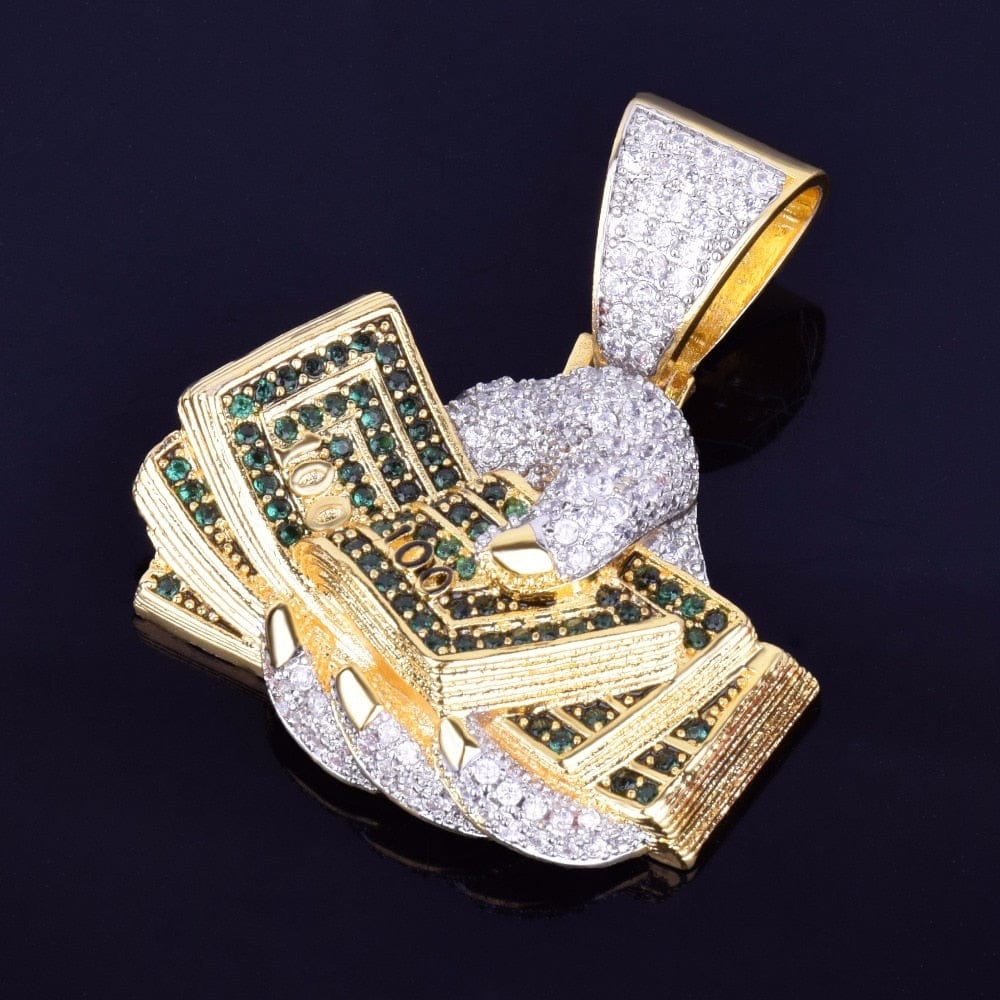 Dollar on hand Pendant Necklace - Image 6