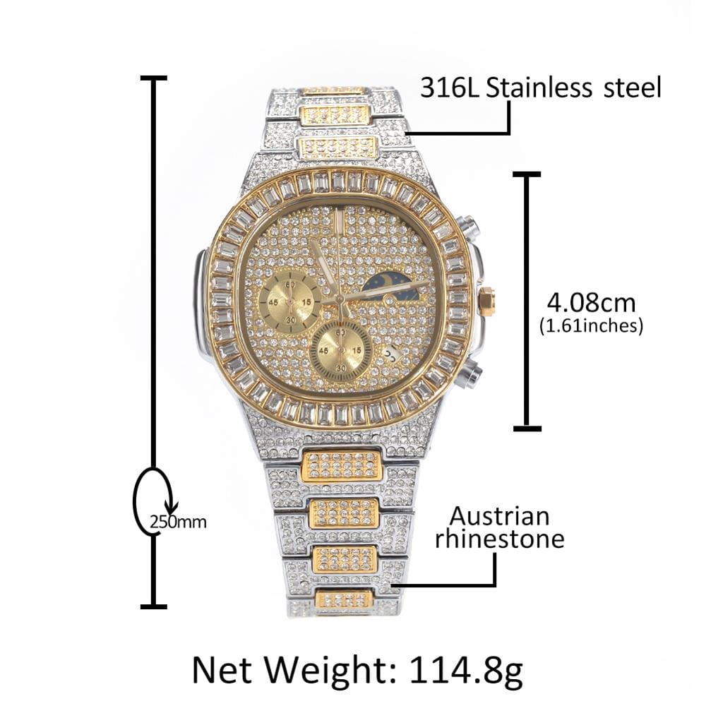Don Icy Baguette Watch - Image 12