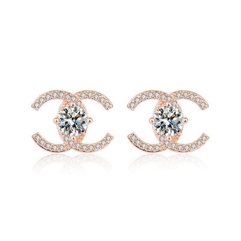 Double C Glam Studs