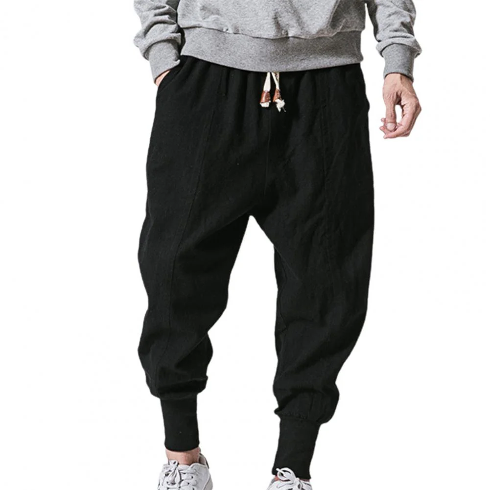 Drop-crotch Baggy Jogging Pants - Image 10