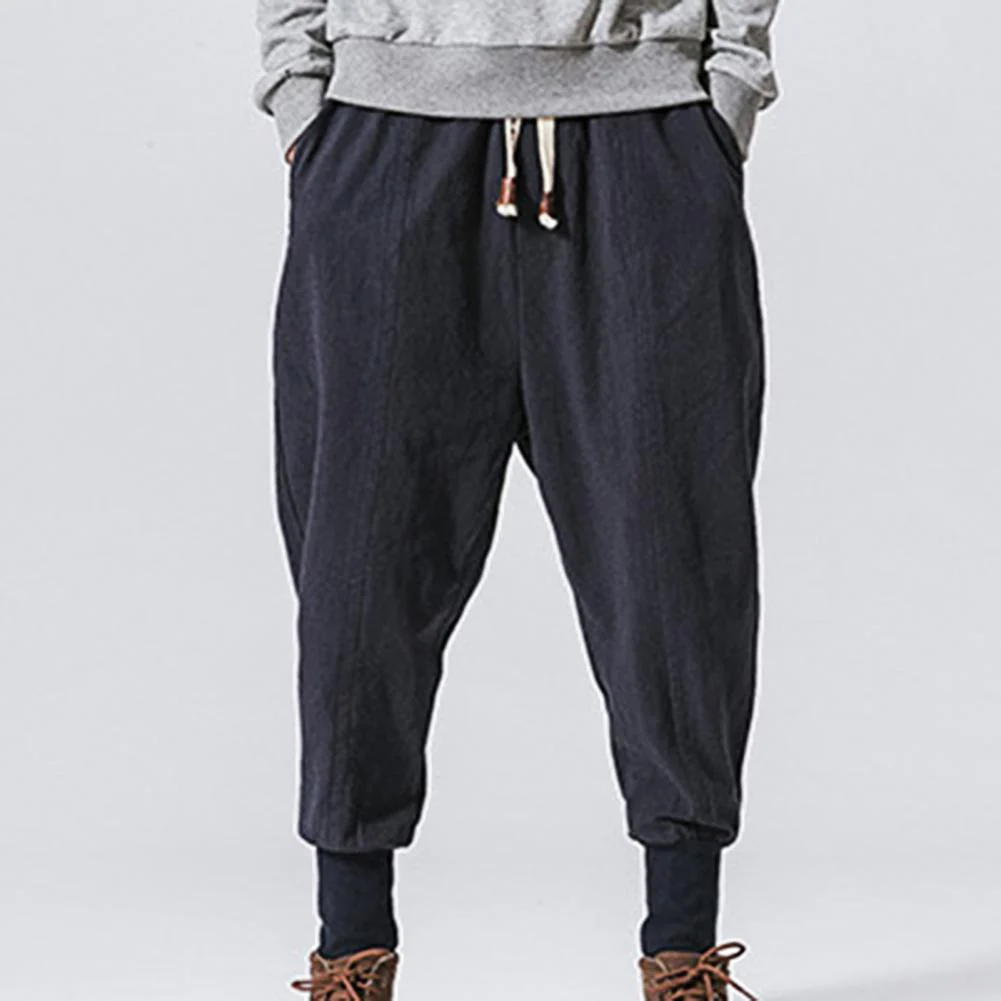 Drop-crotch Baggy Jogging Pants - Image 13