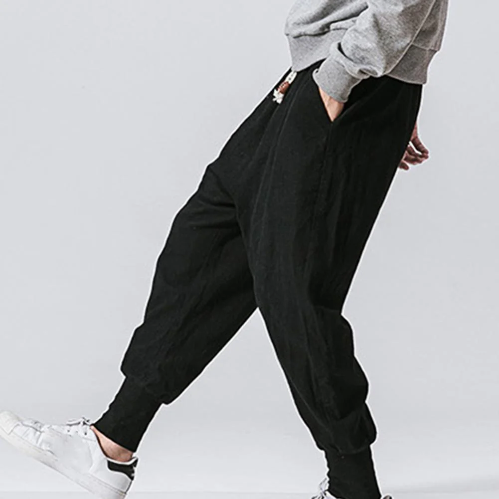 Drop-crotch Baggy Jogging Pants - Image 14