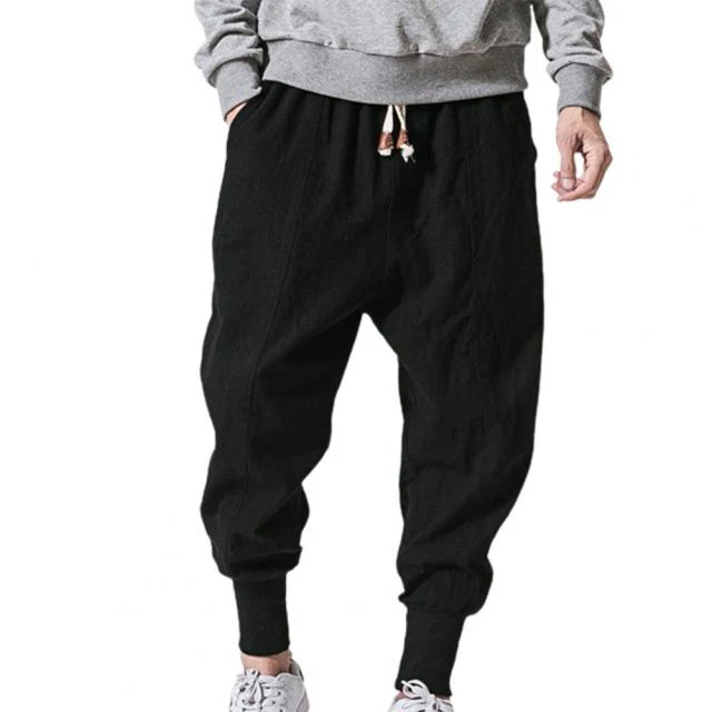 Drop-crotch Baggy Jogging Pants - Image 15