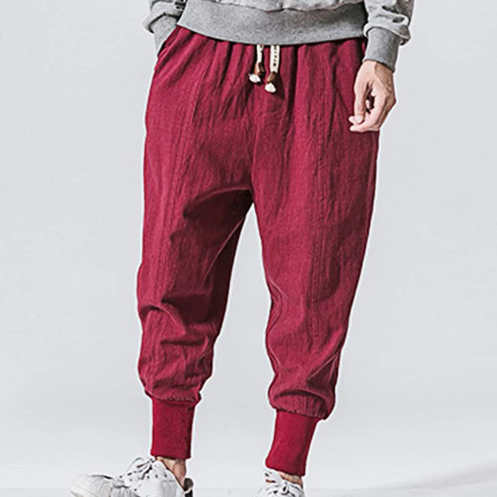 Drop-crotch Baggy Jogging Pants - Image 3