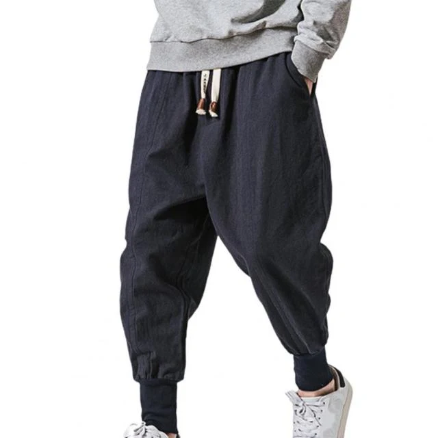 Drop-crotch Baggy Jogging Pants - Image 8