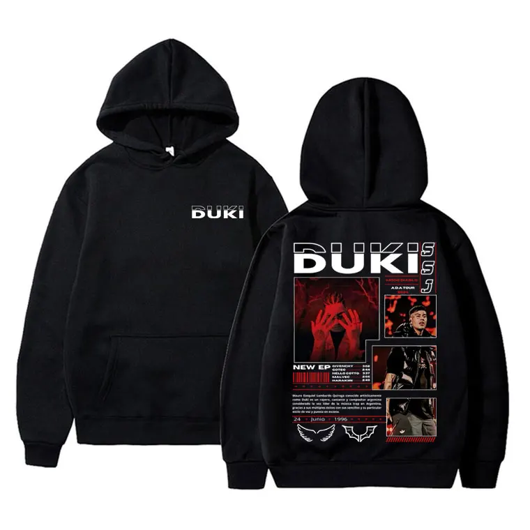 Duki Merch Graphic Hoodie - Image 4