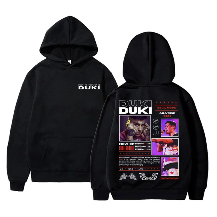 Duki Merch Graphic Hoodie - Image 7
