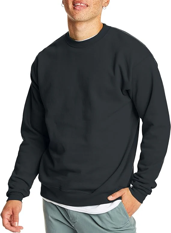 EcoSmart Fleece Pullover Crewneck Sweatshirt for Men - Image 2