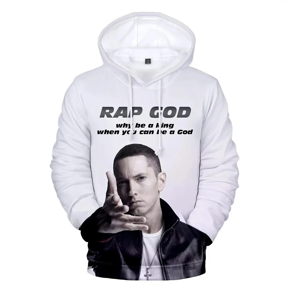 Eminem 3D Graphic Print Autumn and Winter Hoodies - Image 7