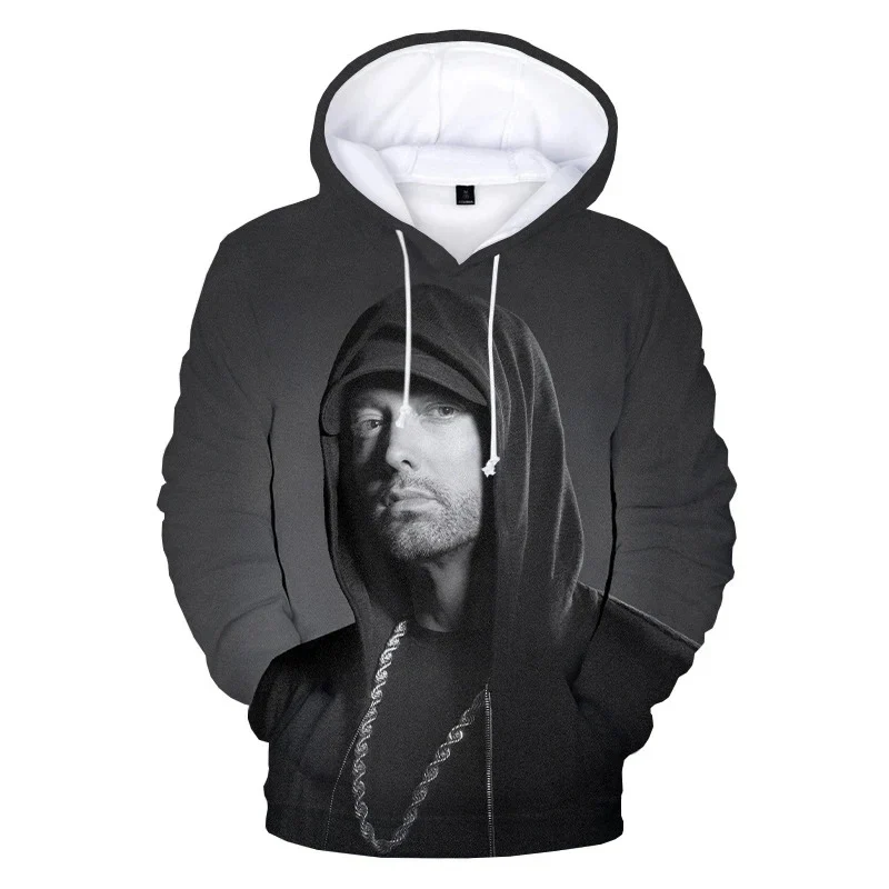 Eminem 3D Graphic Print Autumn and Winter Hoodies - Image 9