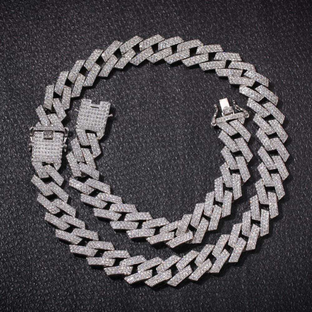 Extra Thicc 20mm Miami Prong Cuban Chain & FREE Bracelet - Image 10