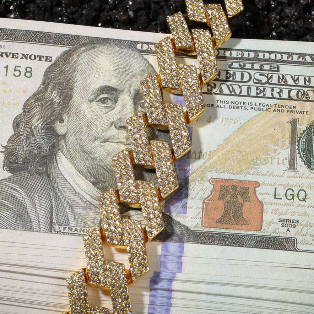 Extra Thicc 20mm Miami Prong Cuban Chain & FREE Bracelet - Image 5