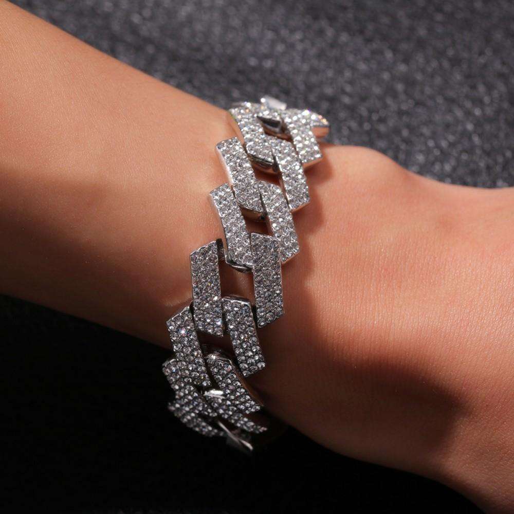 Extra Thicc 20mm Miami Prong Cuban Chain & FREE Bracelet - Image 9