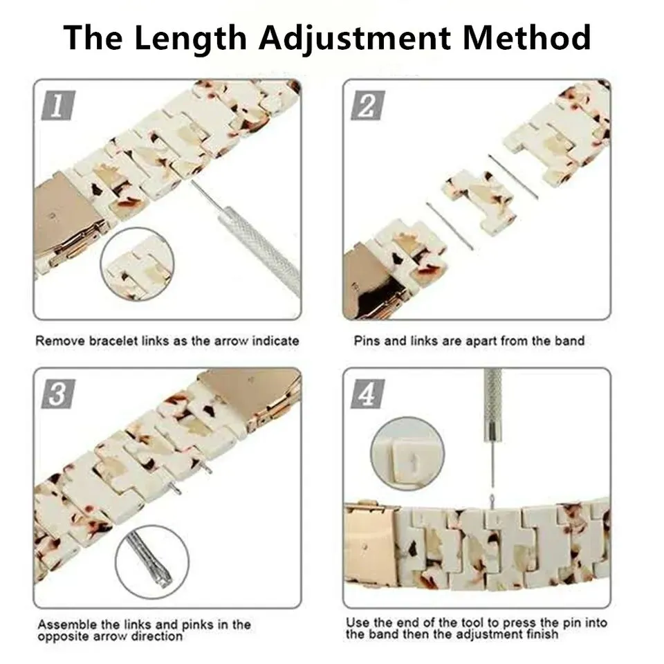 Compatible with Apple Watch - Floral Watch Band - Image 8