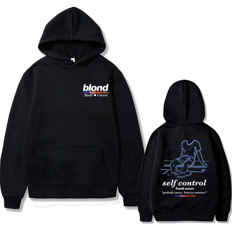 Frank Ocean "Blond" Album Art Graphic Hoodie - Image 16