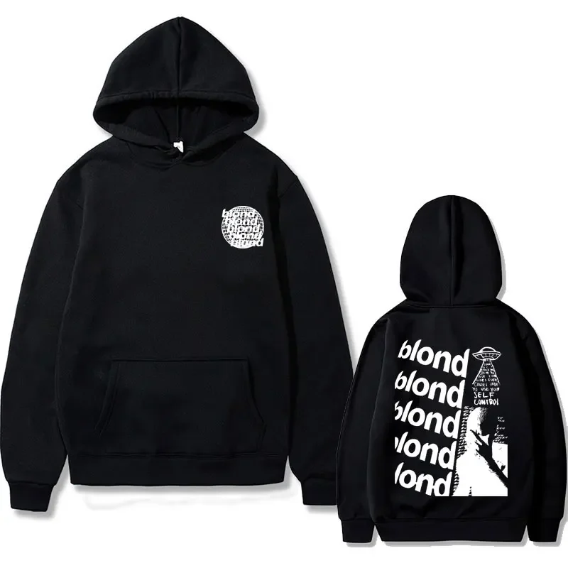 Frank Ocean "Blond" Album Art Graphic Hoodie - Image 17