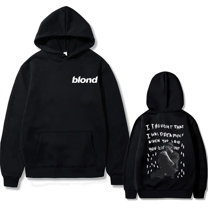 Frank Ocean "Blond" Album Art Graphic Hoodie - Image 18