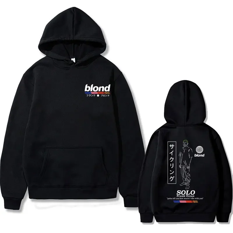 Frank Ocean "Blond" Album Art Graphic Hoodie - Image 19