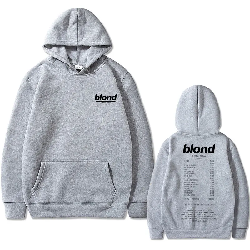 Frank Ocean "Blond" Album Art Graphic Hoodie - Image 5