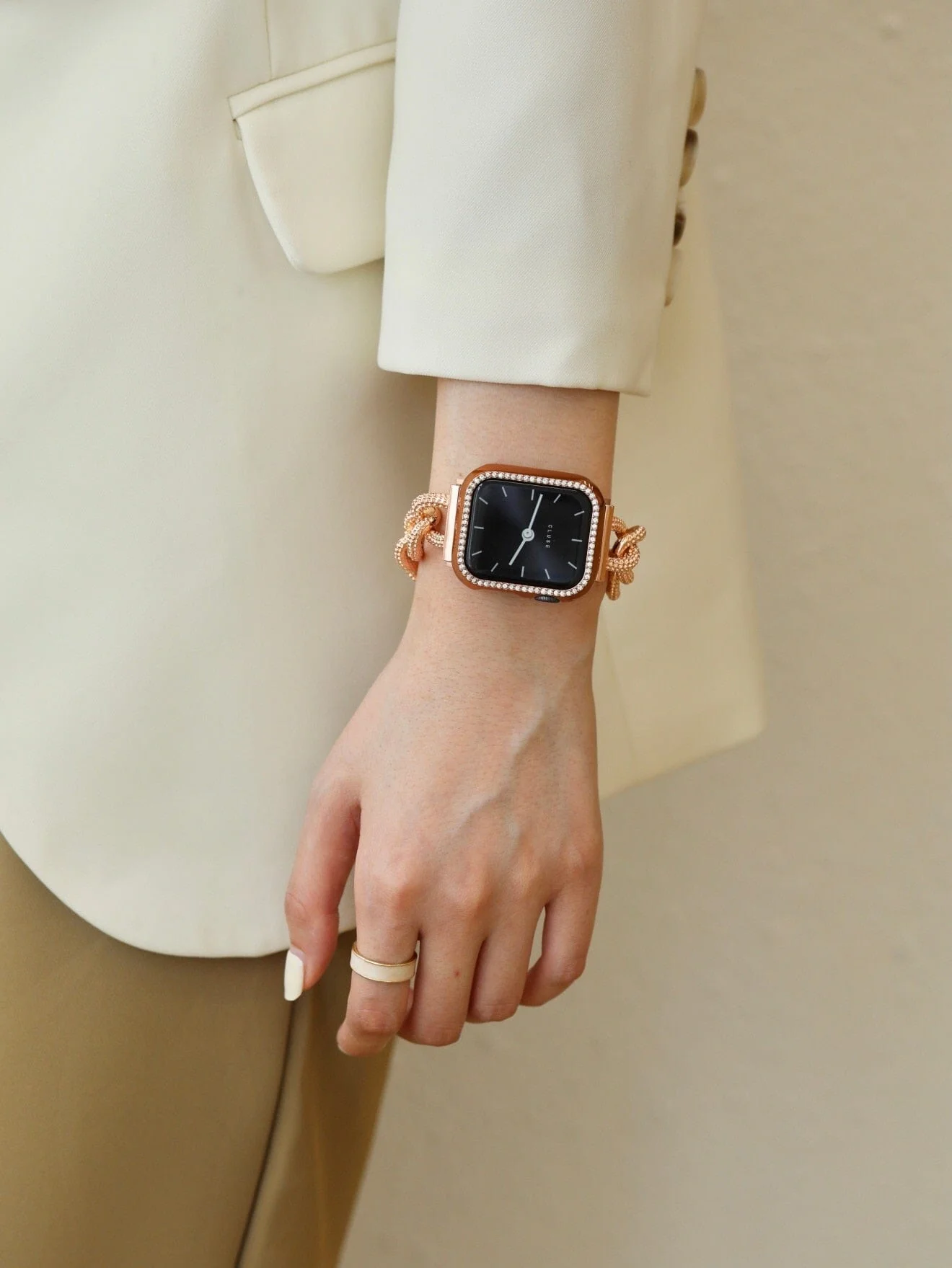 Frosty Chain 38mm 40mm Apple Watch Band and Case - Image 11