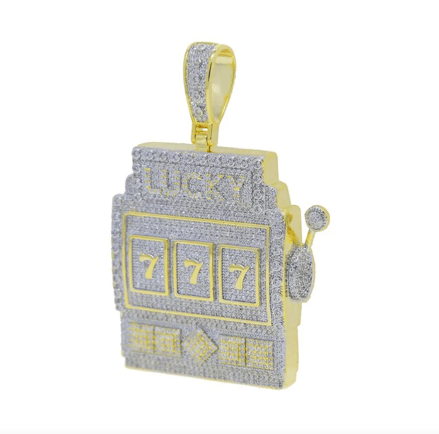 Full Iced 777 Pendant Chain - Image 6