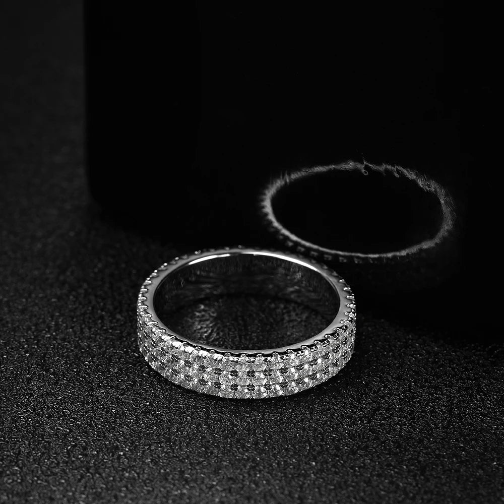 Ignis 925 Sterling Silver Moissanite Ring - Image 2