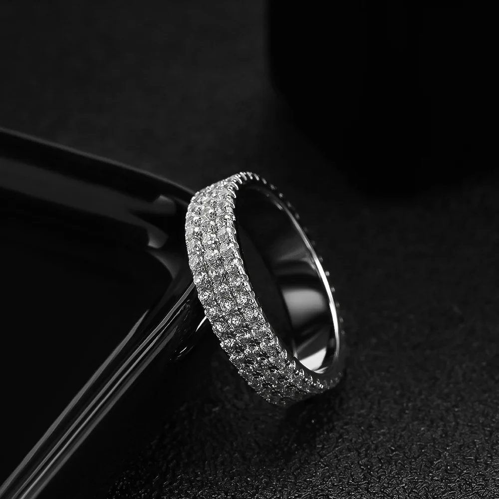 Ignis 925 Sterling Silver Moissanite Ring - Image 3