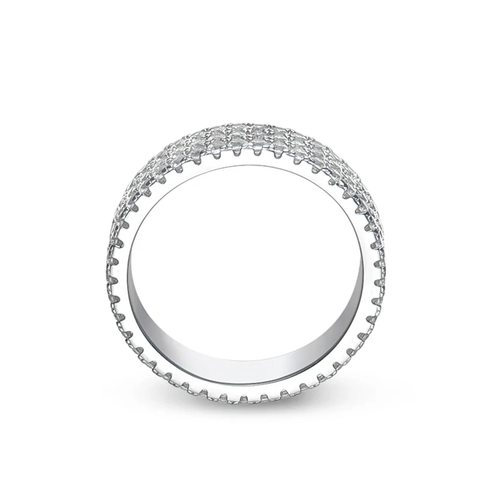 Ignis 925 Sterling Silver Moissanite Ring - Image 5