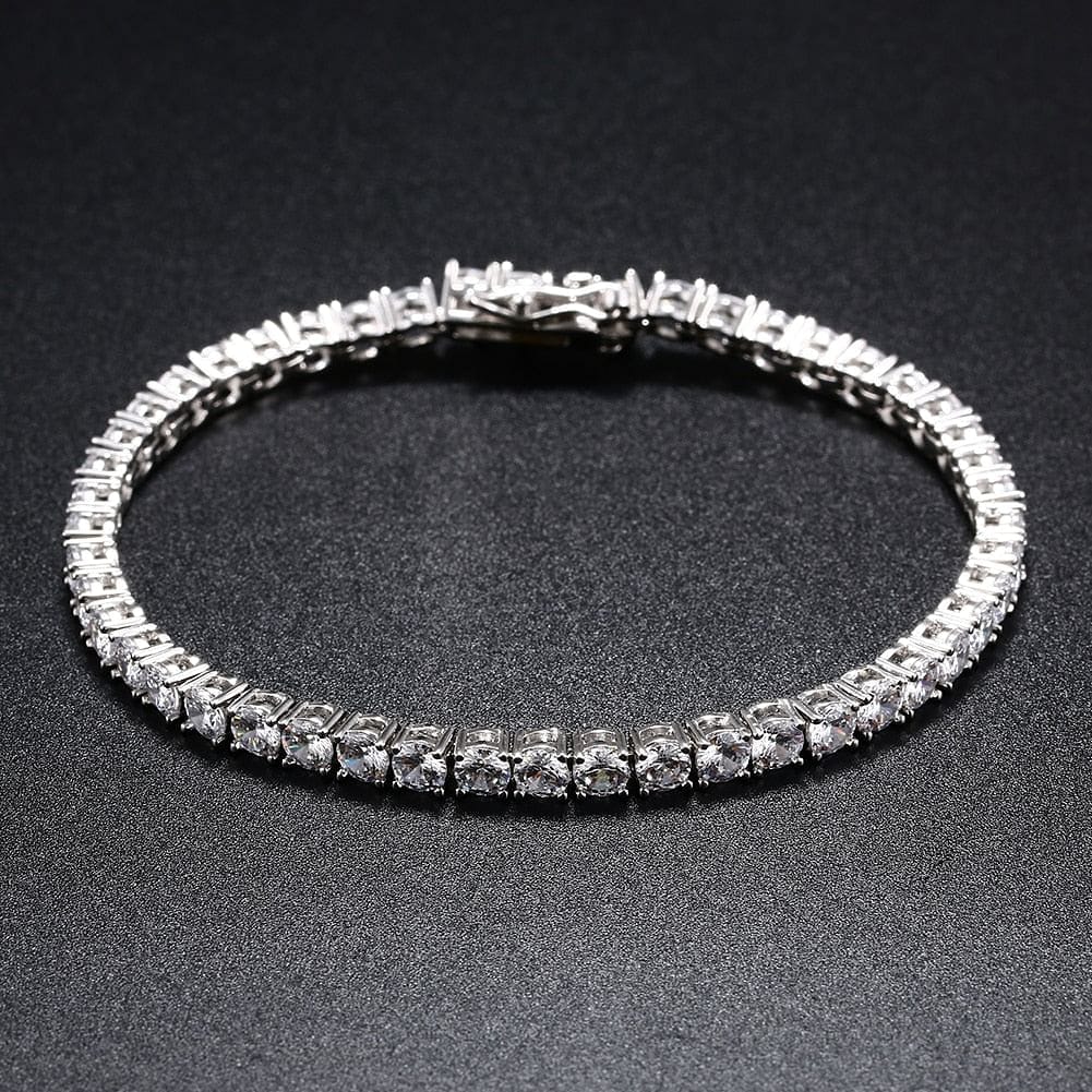 Fully Iced Miami Prong Cuban Bracelet + FREE Tennis Bracelet Bundle (AAA+ Quality) - Image 17