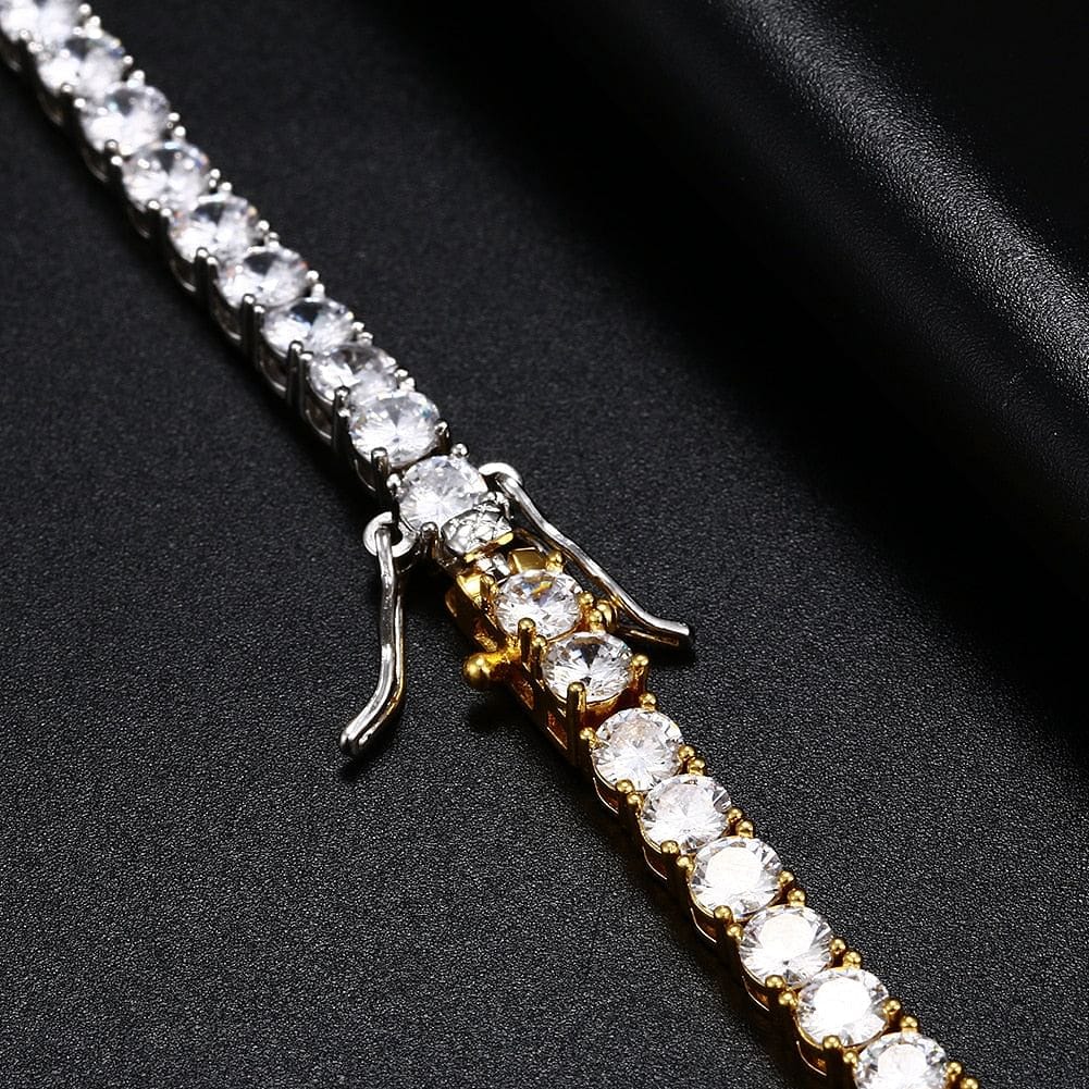 Fully Iced Miami Prong Cuban Bracelet + FREE Tennis Bracelet Bundle (AAA+ Quality) - Image 6