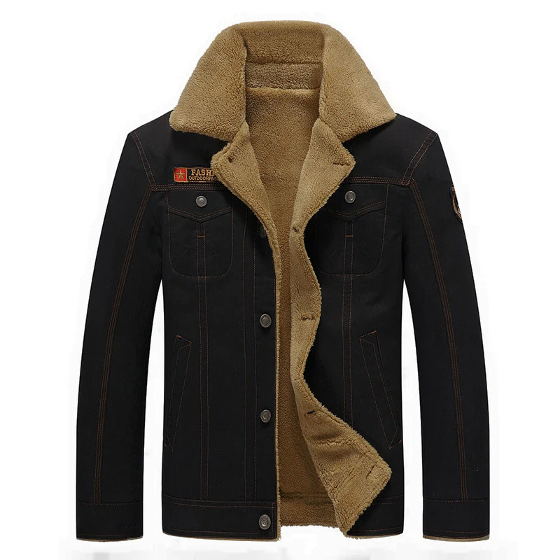 Fleece Collar Tactical Jacket - Image 3