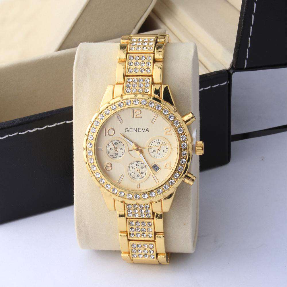 Gangsta Cuban Chain + Bracelet + Watch Set - Image 4