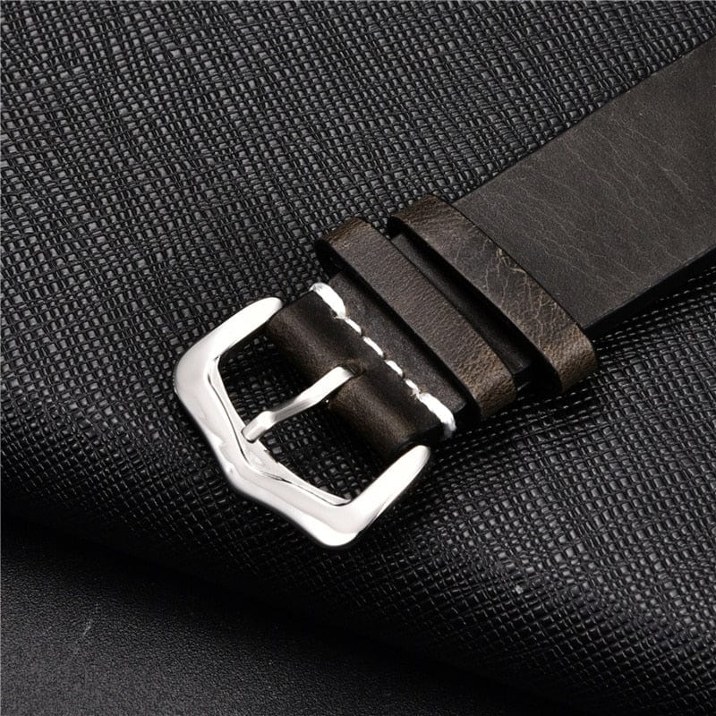 Genuine Retro Leather Watch Strap - Image 14