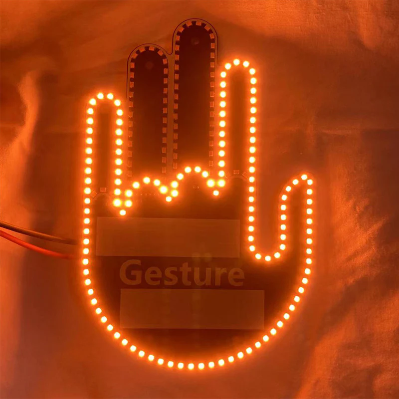 GloGesture LED Car Hand Sign - Image 2