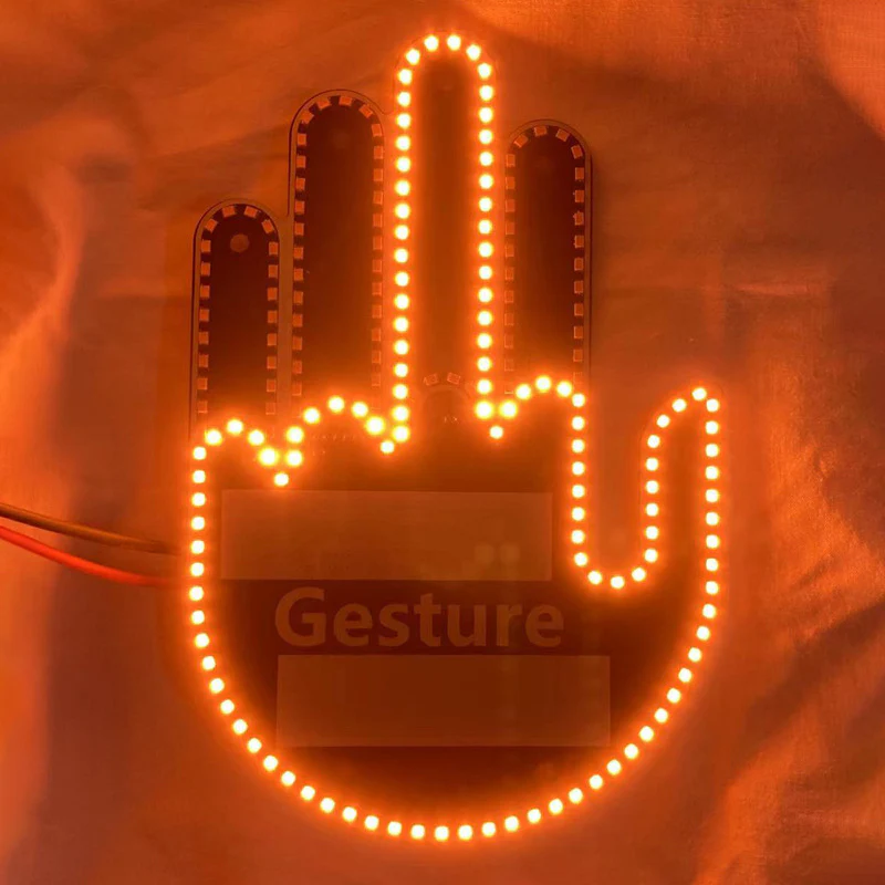 GloGesture LED Car Hand Sign - Image 3