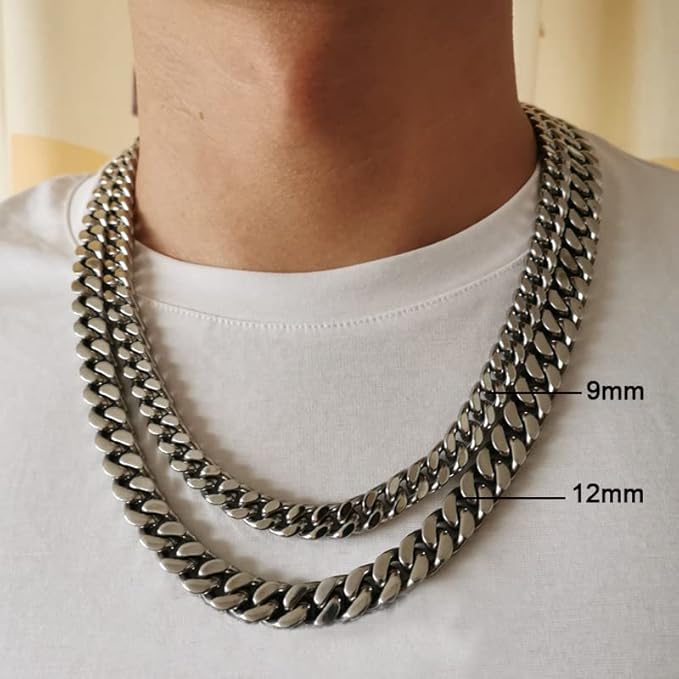 Gold 12MM Miami Cuban Chain - Image 8