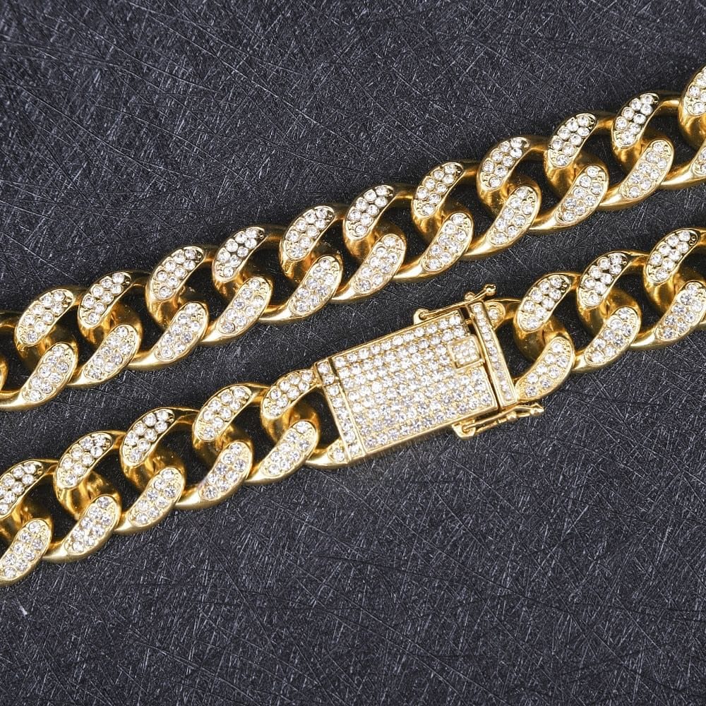 Moneybagg Dollar Chain and Cuban Choker Bundle - Image 5