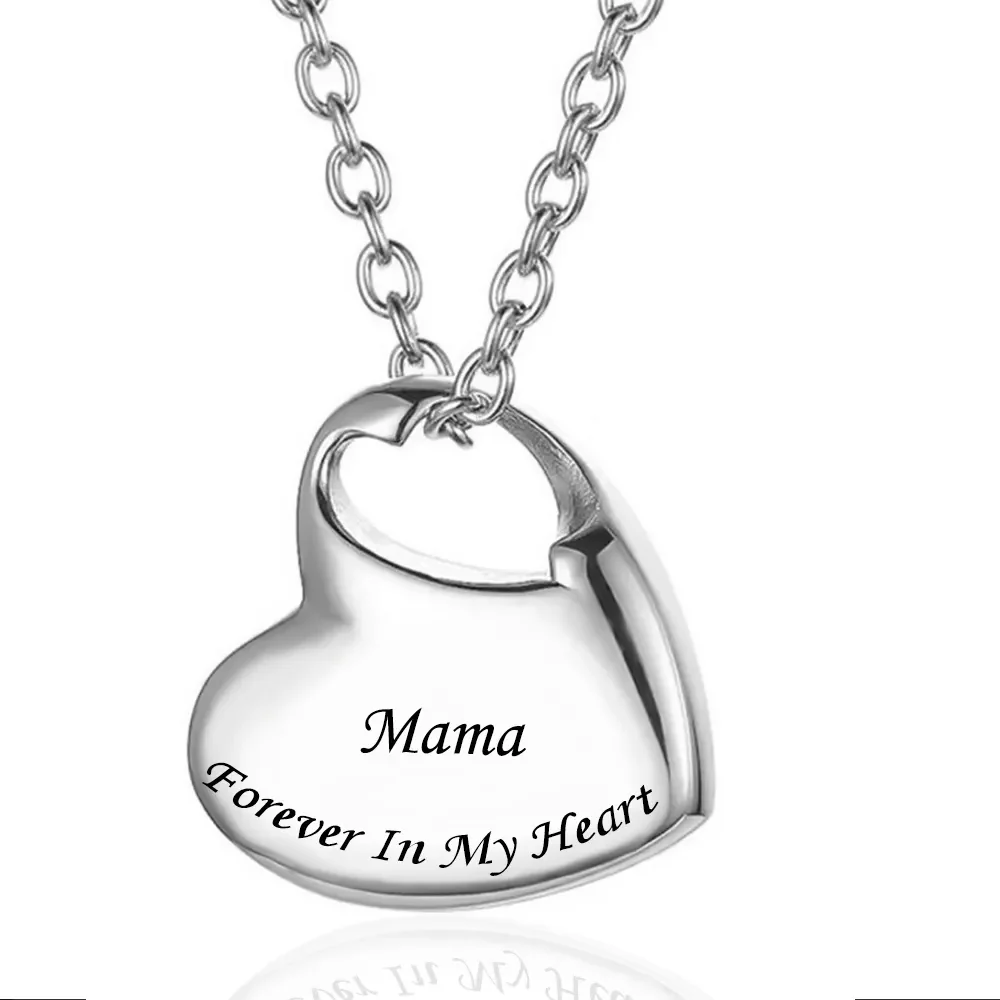 Heart Keepsake Urn Necklace - Image 10