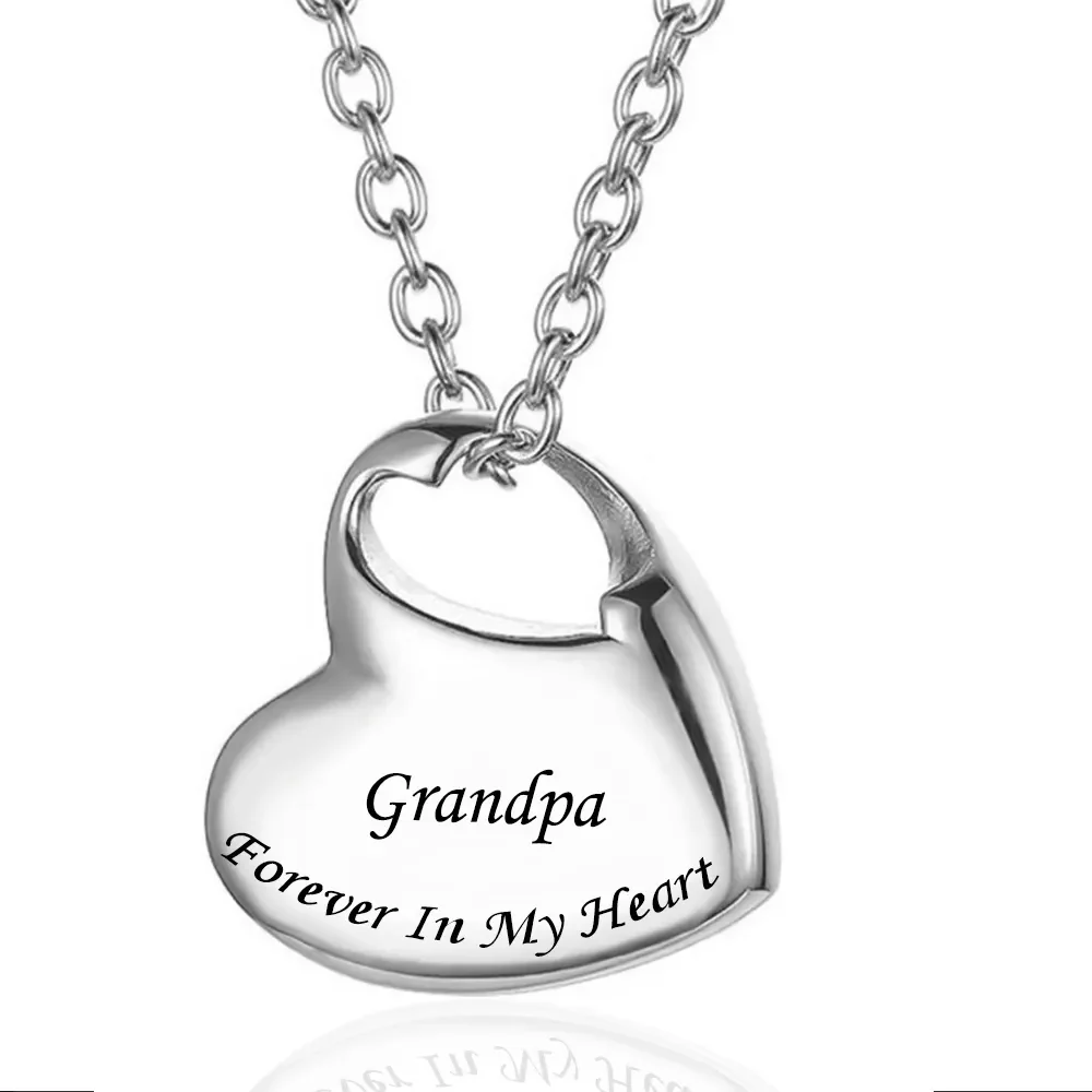 Heart Keepsake Urn Necklace - Image 16