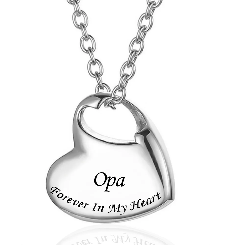 Heart Keepsake Urn Necklace - Image 9