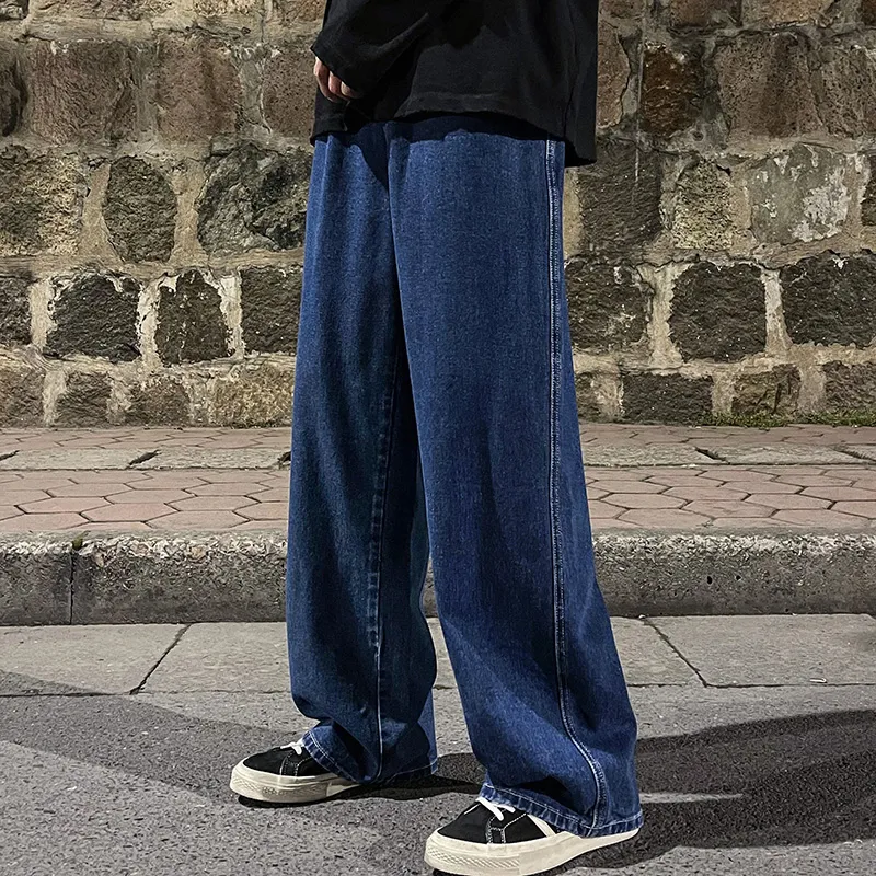 High Street Straight Loose Wide Leg Baggy Jeans - Image 28
