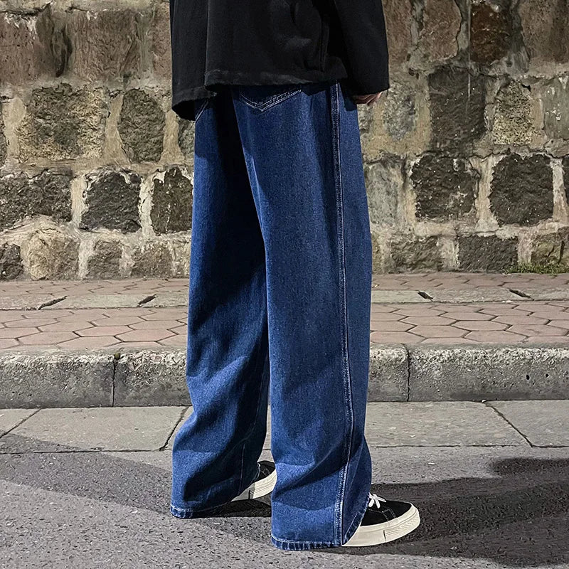 High Street Straight Loose Wide Leg Baggy Jeans - Image 29