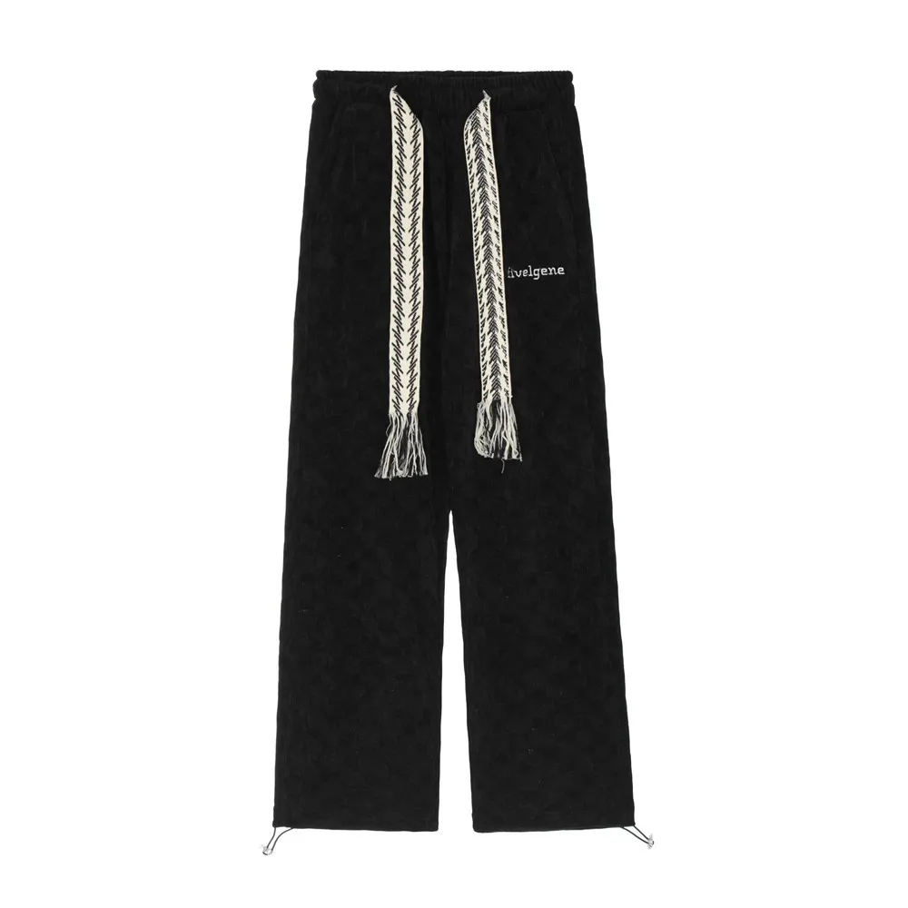 High Waist Straight Loose Wide Leg Pants - Image 3