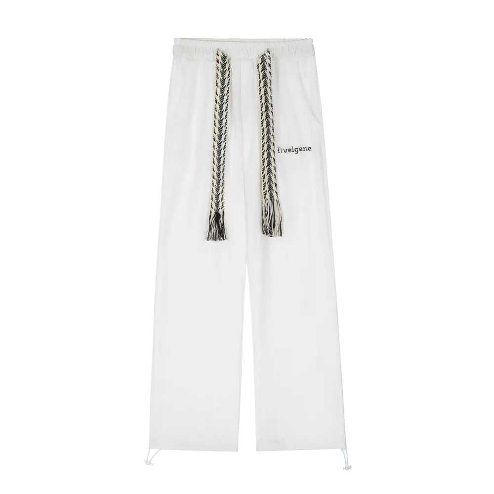 High Waist Straight Loose Wide Leg Pants - Image 5