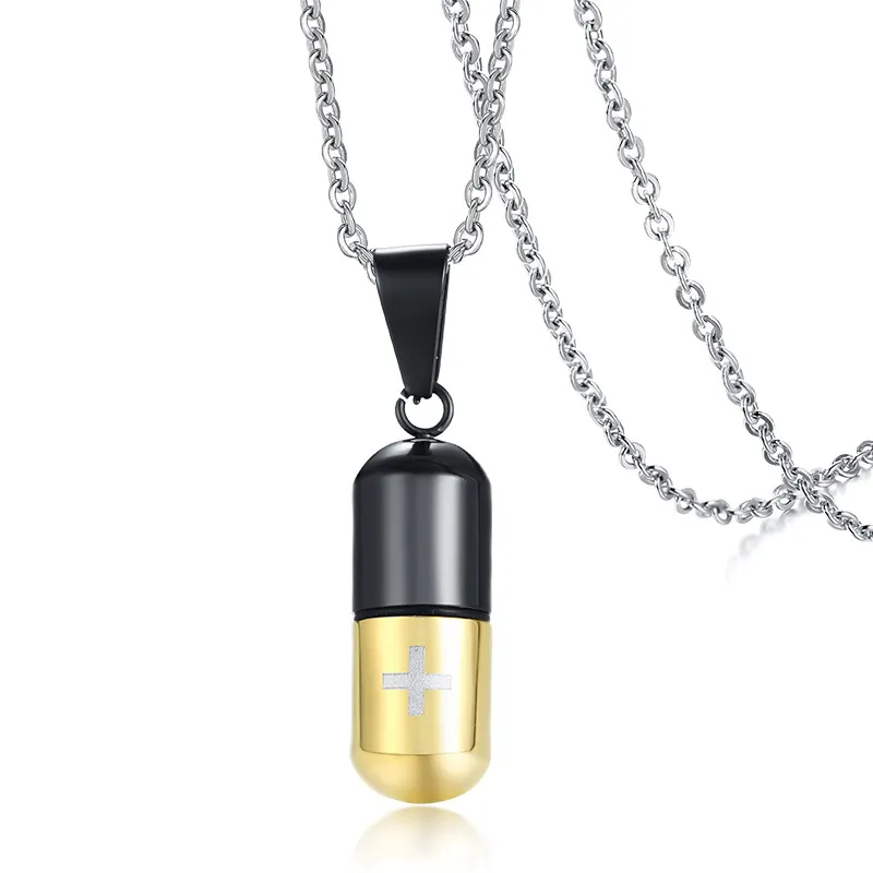 Hollow Pill Urn Necklace - Image 10