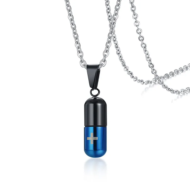 Hollow Pill Urn Necklace - Image 11